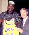 Shaquille O'Neal and Jerry West picture
