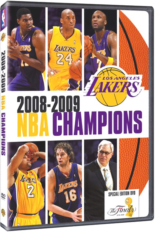 DVD Cover 2009 Los Angeles Lakers Championship