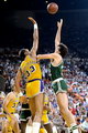 Lakers vs. Celtics 1985 Finals - Abdul-Kabbar and McHale