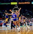 Lakers vs. Celtics 1987-88 RS Lakers celebration at the Boston Garden