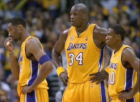 Lakers Playoffs 2002 Shaquille O'Neal picture