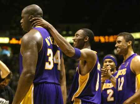 Foto: Shaquille O'Neal, Los Angeles Lakers vs. Sacramento Kings NBA Playoffs 2002
