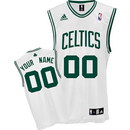 Custom Joe Johnson Boston Celtics Nike White Home Jersey