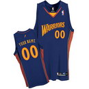 Custom Golden State Warriors Nike Blue Authentic Jersey