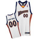 Custom Golden State Warriors Nike White Authentic Jersey