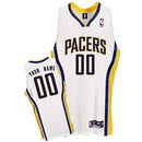 Custom Indiana Pacers Nike White Home Jersey