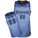 Custom Memphis Grizzlies Nike Sky Blue Authentic Jersey