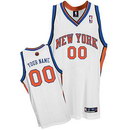Custom New York Knicks Nike White Swingman Jersey