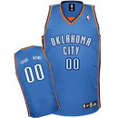 Custom Shai Gilgeous-Alexander Oklahoma City Thunder Nike Blue Road Jersey
