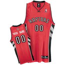 Custom Jalen McDaniels Toronto Raptors Nike Red Road Jersey