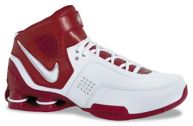 New Joe Johnson Basketball Shoes: Nike Shox Elite TB Red and White