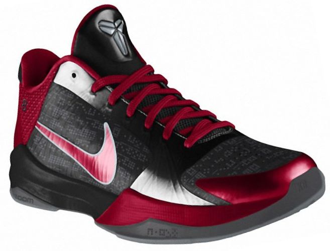 Kobe Bryant Shoes Pictures: Nike Zoom Kobe V 5 2010 Nike id Edition, 2010 NBA Season, Picture 6